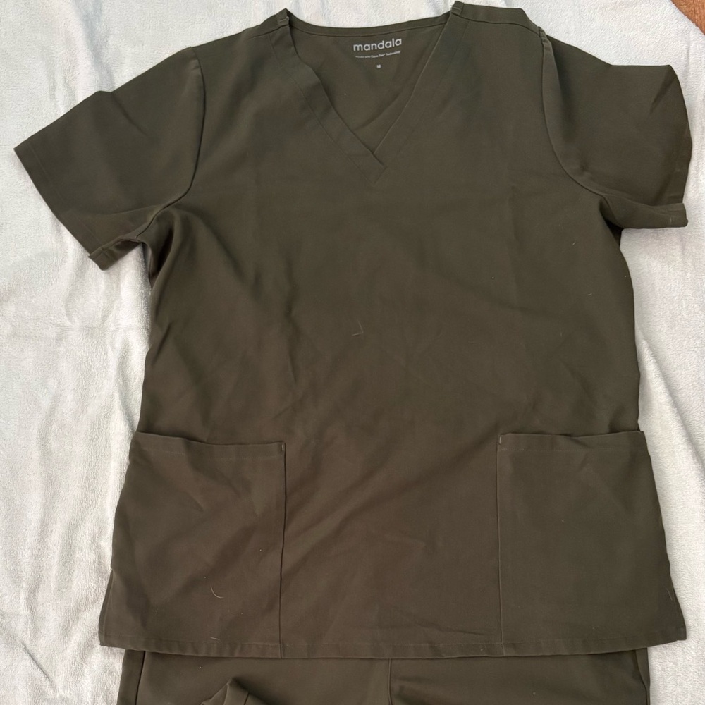 Mandala Maternity Scrub Set